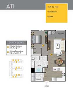 Floor Plan layout A11